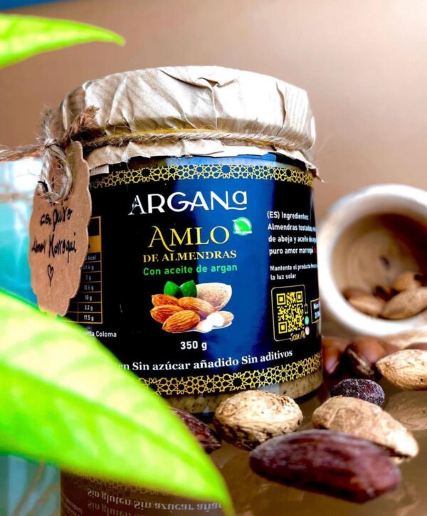 AMLOU DE ALMENDRAS CON ACEITE DE ARGAN - Imagen 2