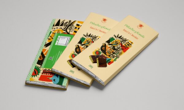 PACK 4 BARRAS DE CHOCOLATE DUBAI 220g