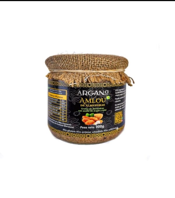 AMLOU DE ALMENDRAS CON ACEITE DE ARGAN
